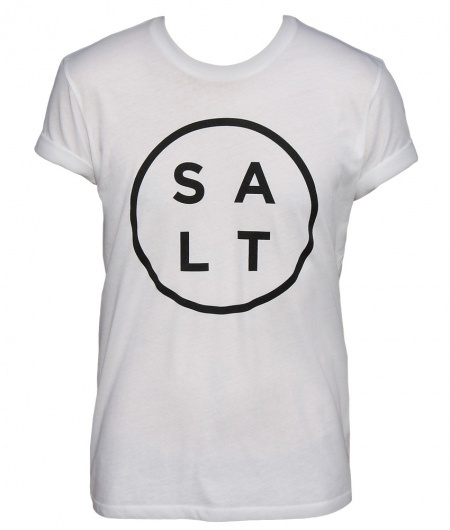 SALT SURF — Salt Logo Tee - White #tshirt #salt #surf