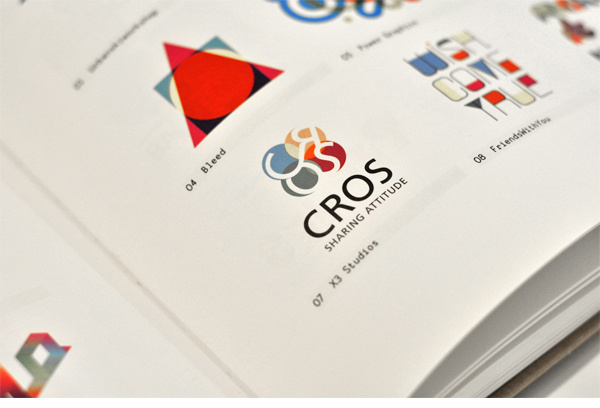 Los Logos Compass - CROS #erdokozi #red #group #attitude #cros #orange #logo #people #colors #erik #blue #sharing