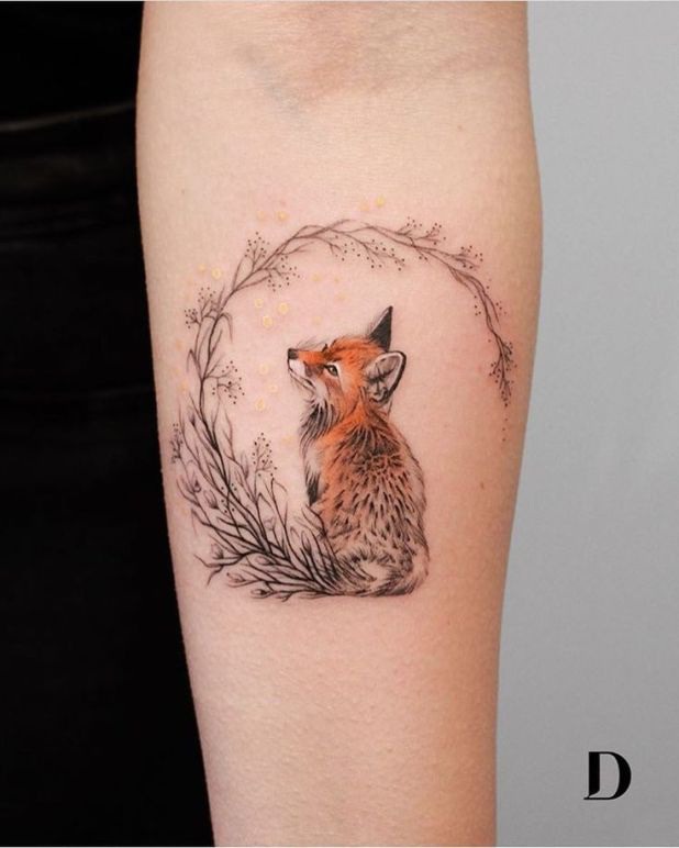 Fox tattoo