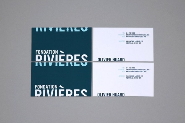 fondationriv_05 #water #stationary #business #design #corporate #blue #cards