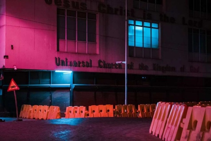 Cinematic and Dystopian Nightscapes by Elsa Bleda