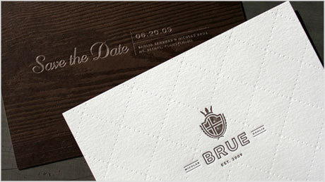 wedding invite design #crest