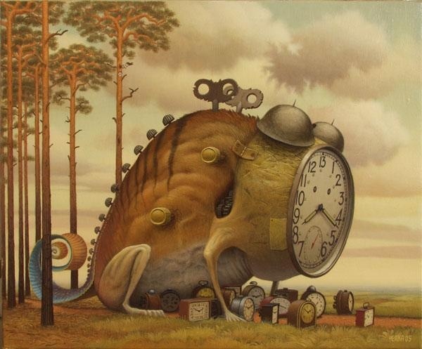 Surreal Paintings by Jacek Yerka #yerka #surreal #jacek #paintings