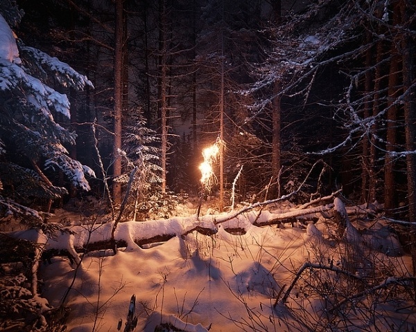 Untitled | Flickr - Photo Sharing! #night #photography #fire #snow