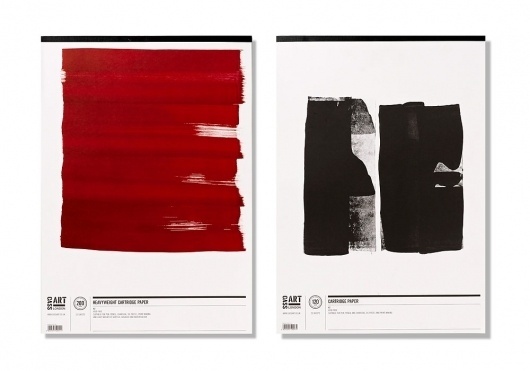 Pentagram: Cass Art Cartridge Paper — Collate #cover #print #design