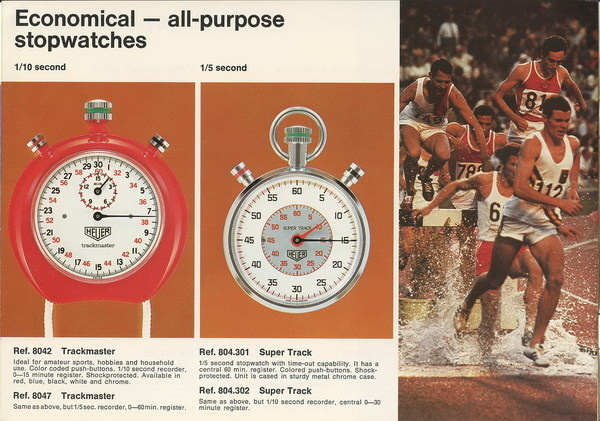 Heuer Catalog #clock #retro #stopwatches #heuer