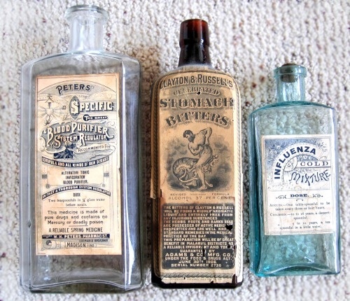 Vintage Pharmacy Bottles #pharmacy #bottles #vintage