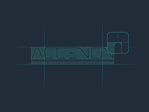 Accenon #logotype #branding #accenon #grid #identity #logo