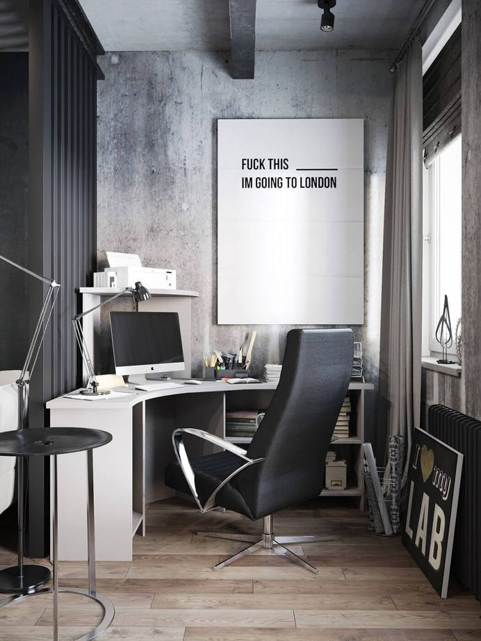 Interior design, work space