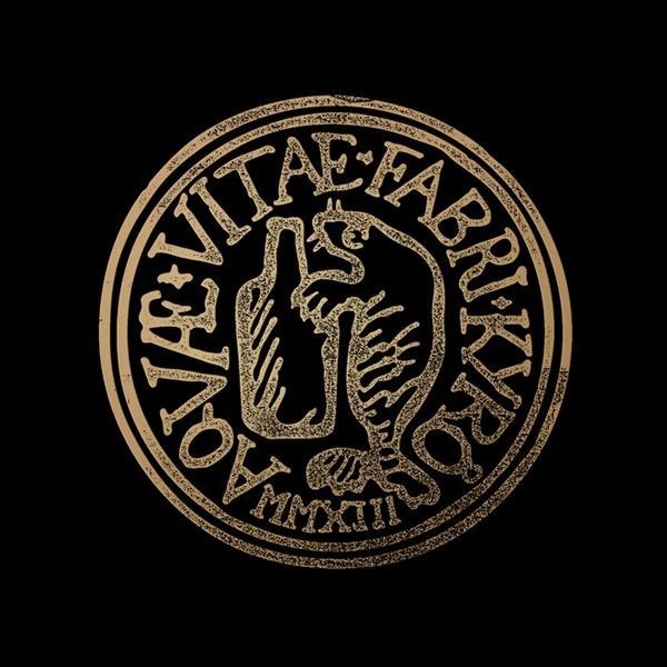 Seal drawn by Werklig from a historic source for Kyrö Distillery Company. #sfs
