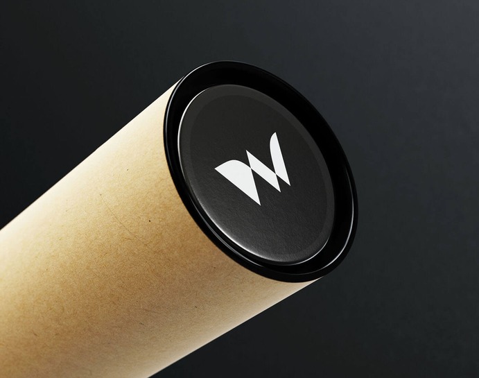 Brand design for international architectural firm, Wirz Architects -  designed by Giuseppe Gallo, Mirabilia