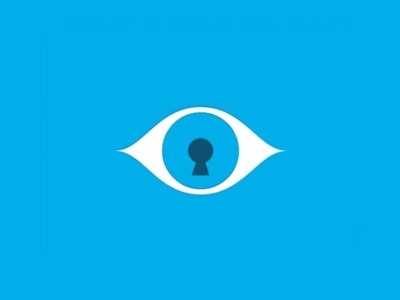 Voyeur #voyeur #door #eye #logo #lock