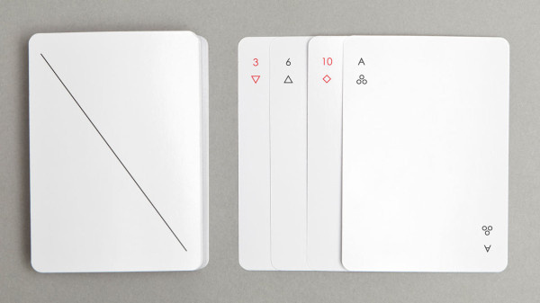 Minimalist Iota Playing Cards by Joe Doucet Photo #cards #playing