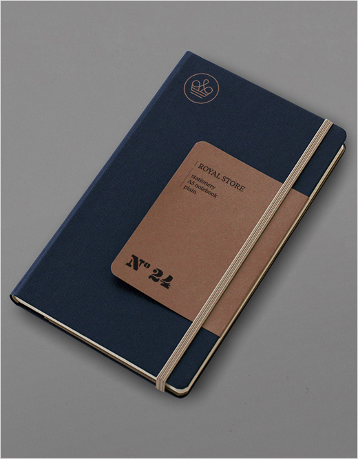 Royal Store Notebook by Jarek Kowalczyk #notebook #print #cardboard #royal