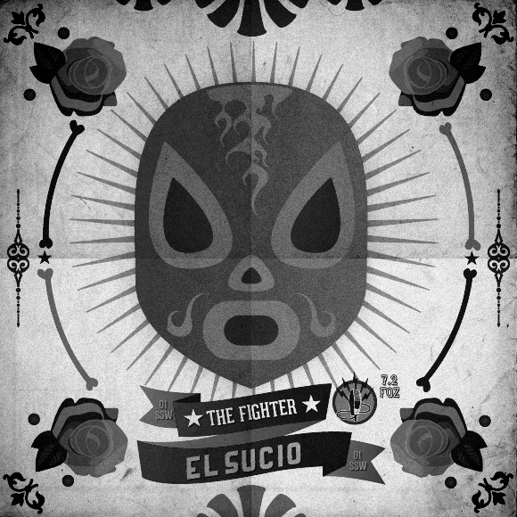 The fighters on Behance #lucha #print #illustrator #graphic #colours #desing #libre