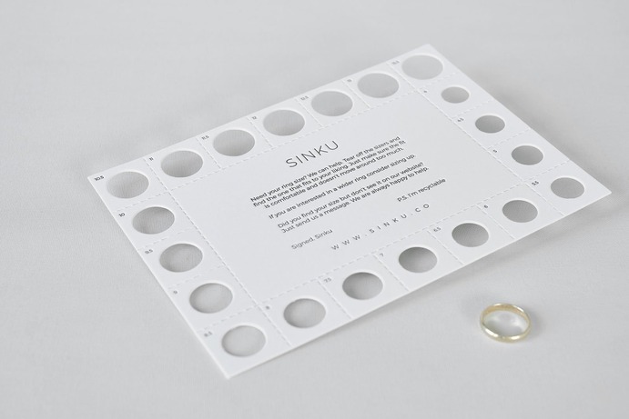 Paper Ring Sizer – Stationery. Easiest way to make sure that ring will fit perfectly.