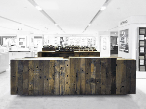 Aesop #wood #working #bench #workspace