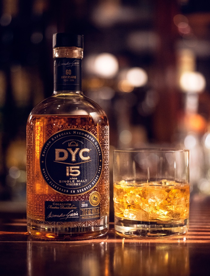 New packaging design for DYC15. Whisky. More info on morillas.com