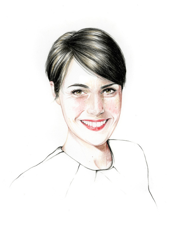 Beautiful Portraits Illustrations for GQ France Magazine #inspiration #draw #paintings #hand #magazine