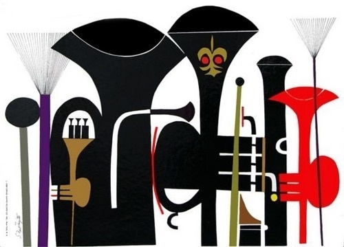 Mid-Century Modern Graphic Design #design #graphic