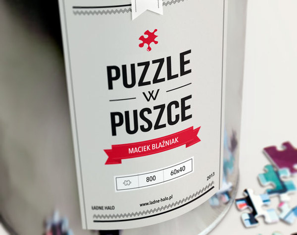 Puzzles in a Can #packaging #product #puzzle
