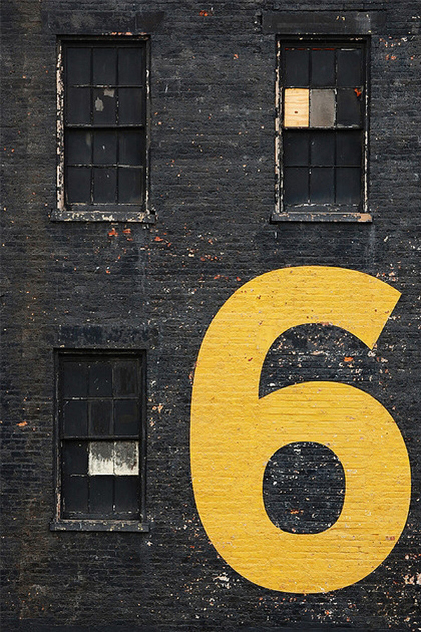 Today you inspired me: 6 years. #numbers #wall