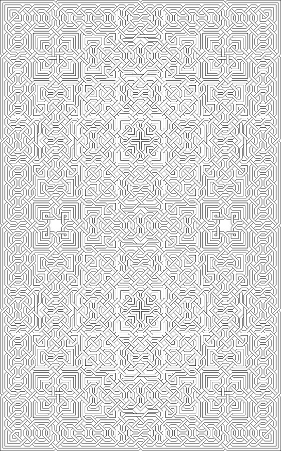 Interlaced Patterns – Alhambra #patterns #geometry #islamic