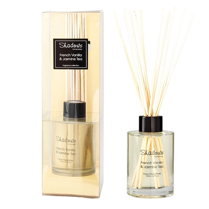 Fragrant Reed Diffuser French Vanilla & Jasmine Tea, 125 ml