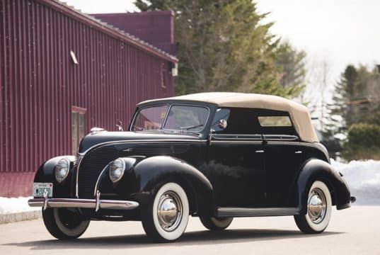 Glorious Ford V8 Deluxe Phaeton From 1938 Up For Auction