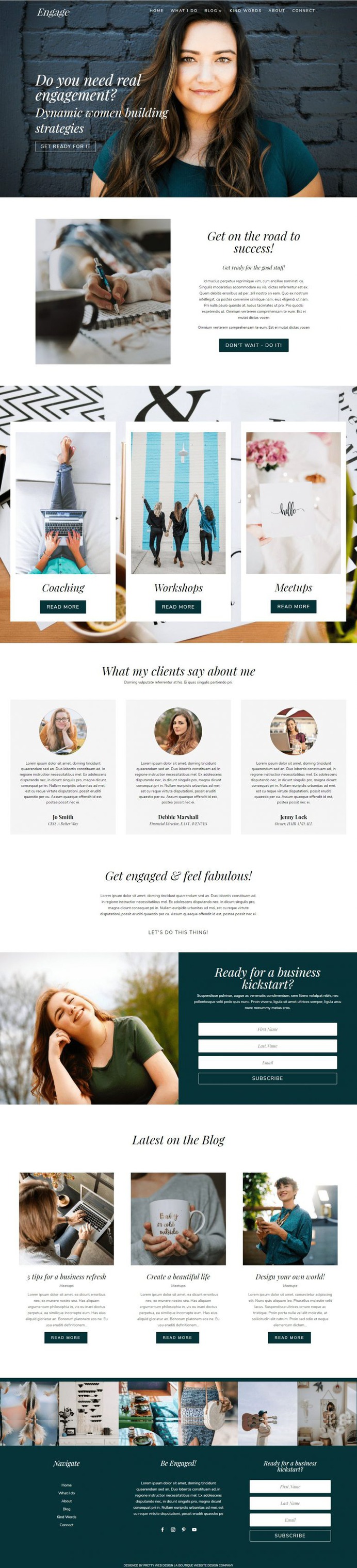 Engage Divi Child Theme WordPress