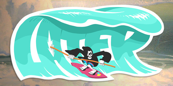 Surfs up #illustration