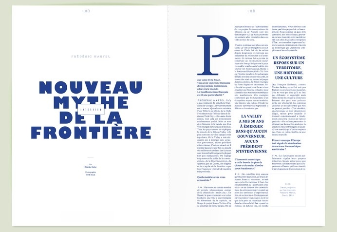 Editorial Magazine Page Layout
