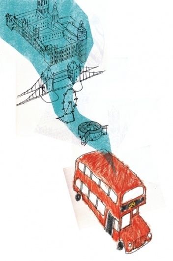 Competitions : Juliana Salcedo Portfolio #bus #juliana #london #salcedo #illustration #transport