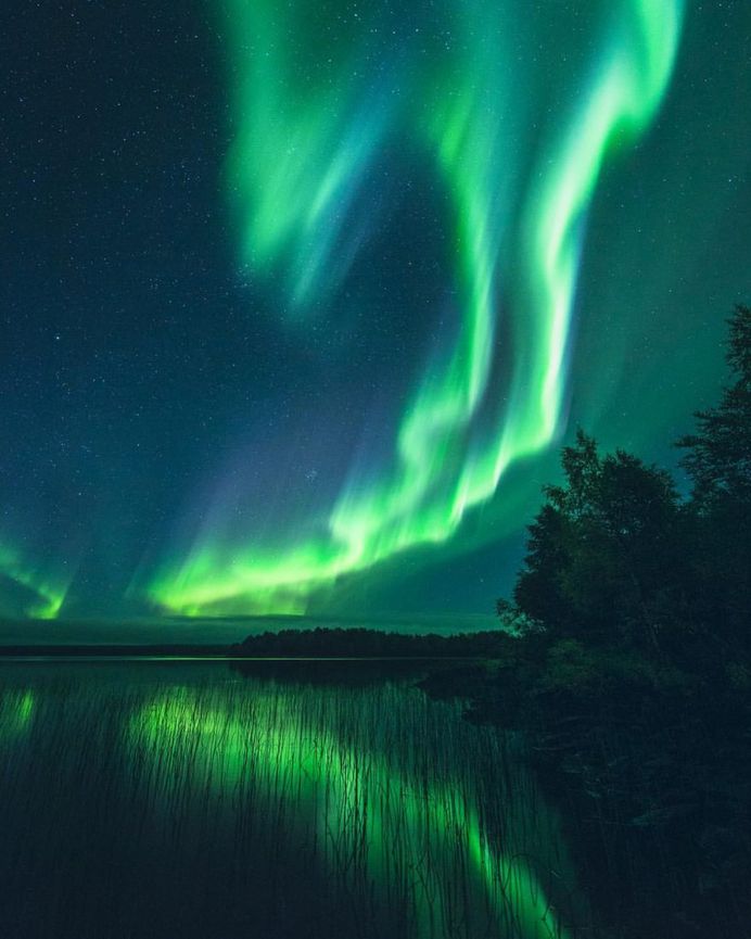 Photographer Jani Ylinampa Captures The Northern Lights in Finland