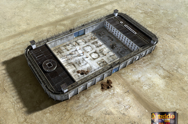 Go Outside Magazine Jailhouses on Behance #outdoor #iphone #3d