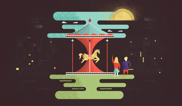Tumblr #illustration #caroussel