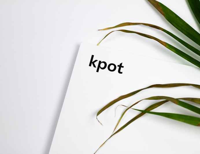 Rebranding of kpot - Mindsparkle Mag Kpot is a design studio based in Leuven, Belgium. Inspired by the new and the now they craft unique visual identities for brands and events. #logo #packaging #identity #branding #design #color #photography #graphic #design #gallery #blog #project #mindsparkle #mag #beautiful #portfolio #designer