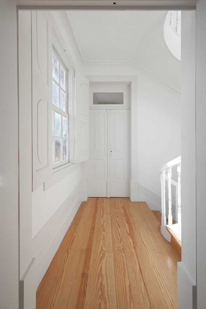Two Houses in Largo do Trovador by Pitagoras Group. #landing #pitagorasgroup #minimalism