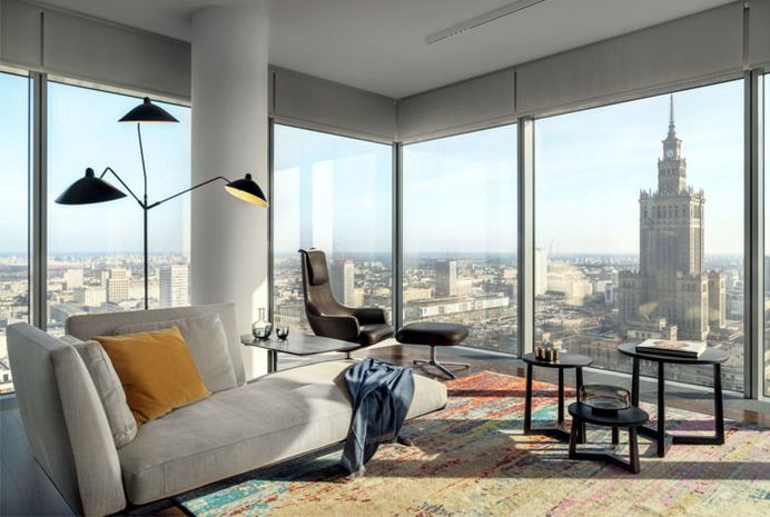 Luxury Apartment at Warsaw by Katarzyna Kraszewska