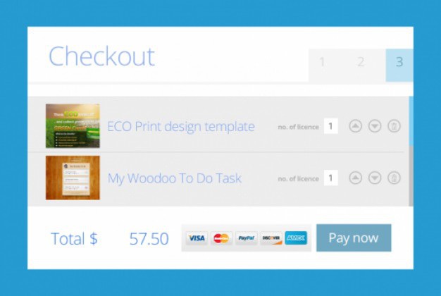 Flat metro checkout design Free Psd. See more inspiration related to Design, Shopping, Flat, List, Flat design, Ecommerce, Style, Products, Metro, Horizontal and Checkout on Freepik.