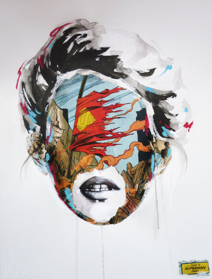 Artist, illustrator and painter, Sandra Chevrier, creates her work with a powerful message of social freedom and an open mind imbued into th