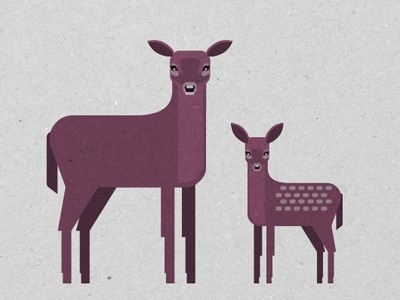 Deer by Małgorzata Żółkiewska #koluszki #magorzata #deer #kiewska