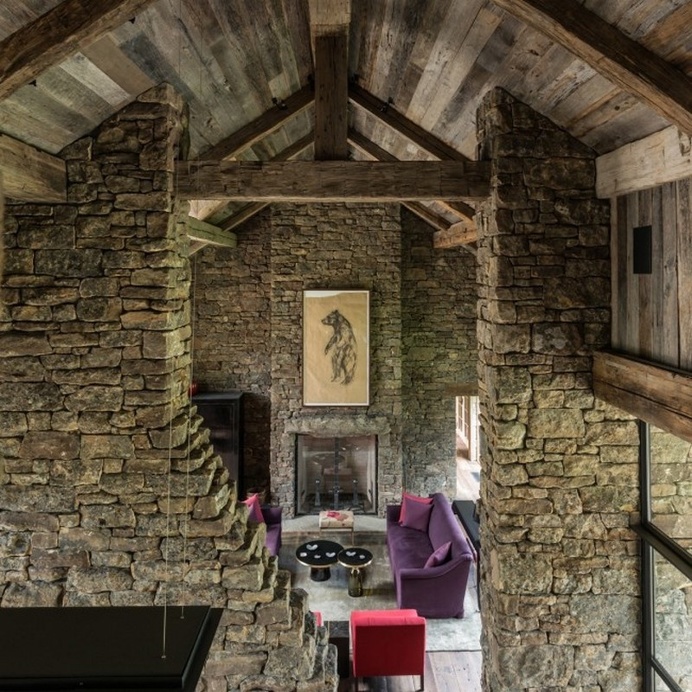 Fish Creek House in Wilson, Wyoming / JLF Architects