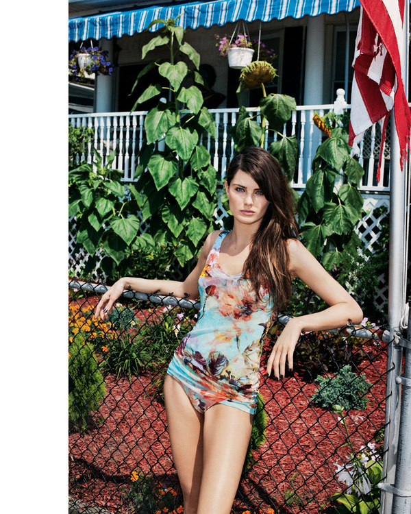 "Rock Away" : Isabeli Fontana : Bergdorf Goodman Magazine's Resort Swim Collections : Angelo Pennetta #goodman #pennetta #bergdorf #angelo #isabeli #fontana