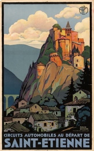 14.jpg 446×720 pixels #etienne #chateau #france #roger #travel #saint #poster #broders