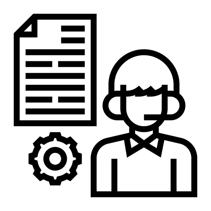 See more icon inspiration related to advisor, mentor, report, account, customer support, files and folders, headphones, communications, service, user, boy and files on Flaticon.