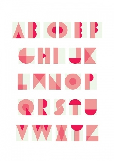 TYPE - Jessica Pinotti #fonts #typing #transparency #alphabet #type