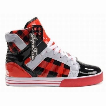 supra skytop red black white ladies high tops shoes #shoes