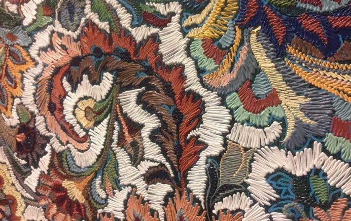 Under the Carpet: Photorealistic Oil Paintings of Rugs by Antonio Santin