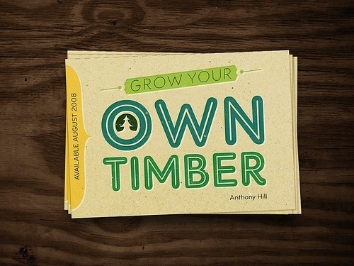 30 Amazing Retro Posters and Flyers | Abduzeedo | Graphic Design Inspiration and Photoshop Tutorials #timber #cards #business #green